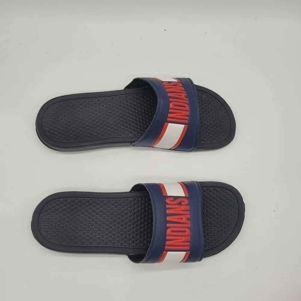 Cleveland Indians Men's Slides XL 13-14